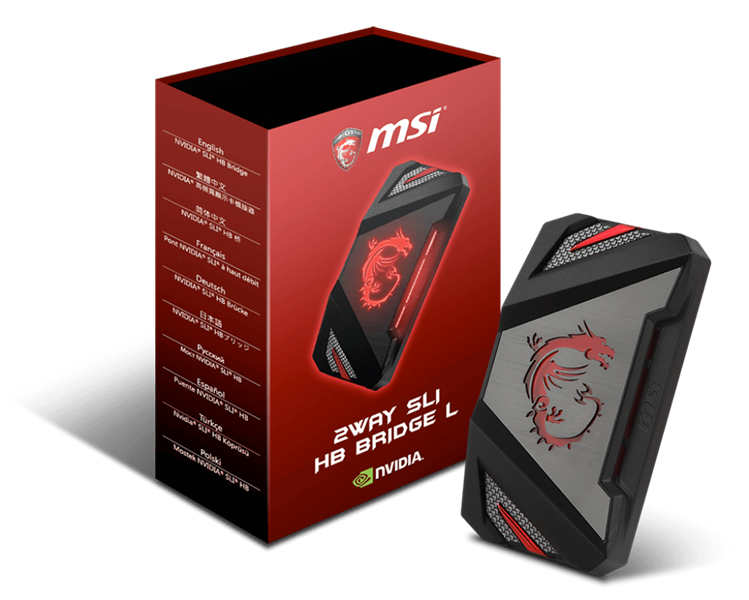 MSI 2WAY SLI HB BRIDGE L | Graphics Card _919KT